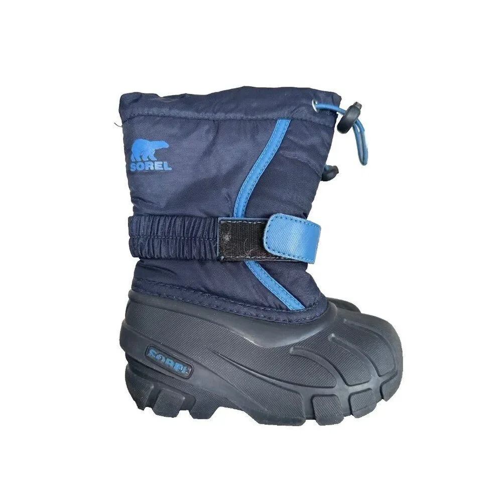 Sorel Kids Youth Toddler 8 Blue Winter Boots